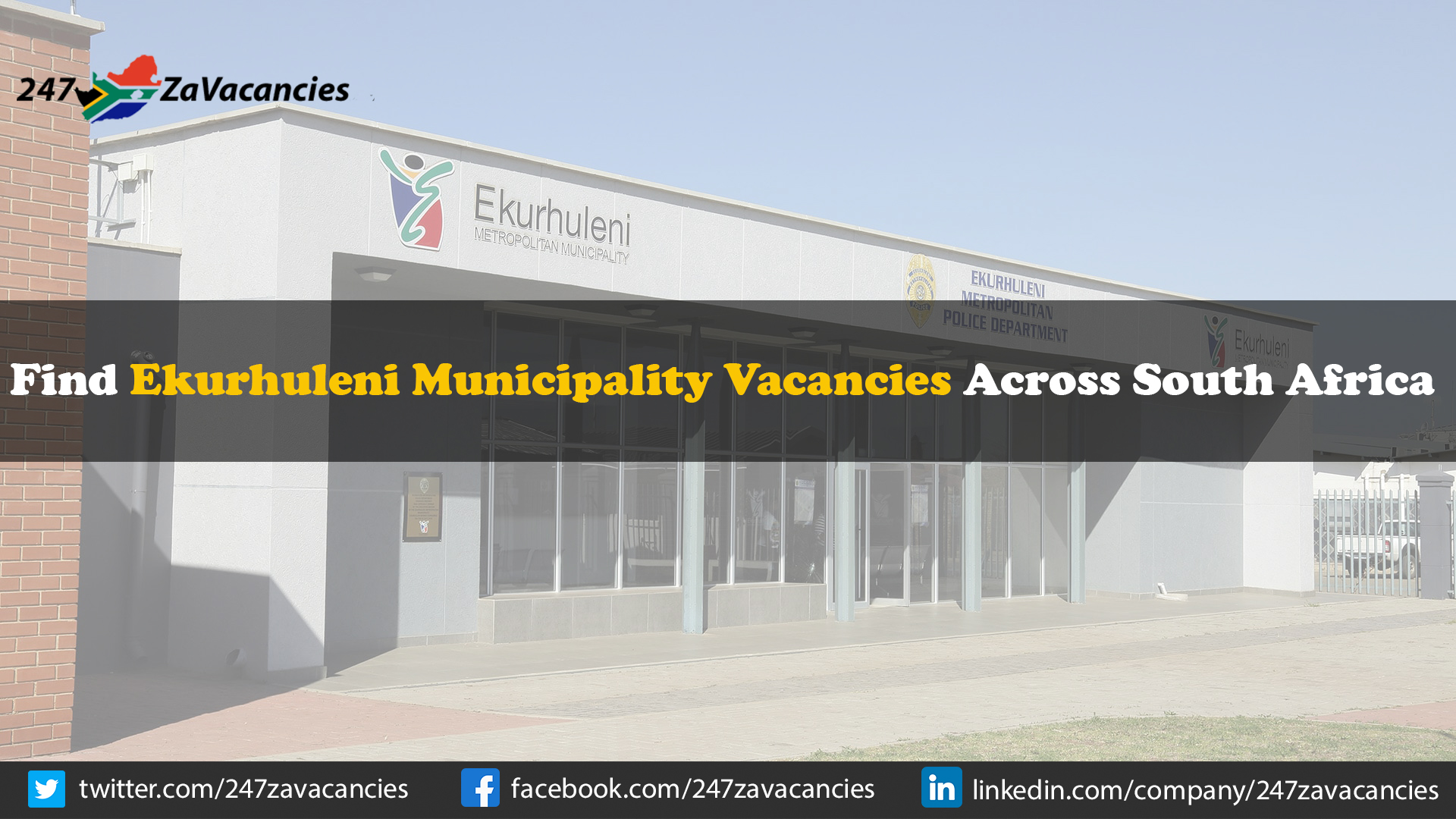 Ekurhuleni Municipality Vacancies