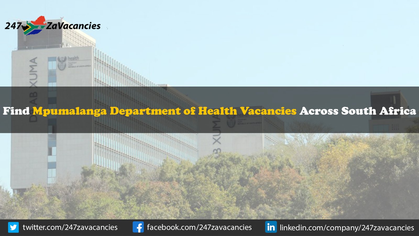 Mpumalanga Department of Health Vacancies